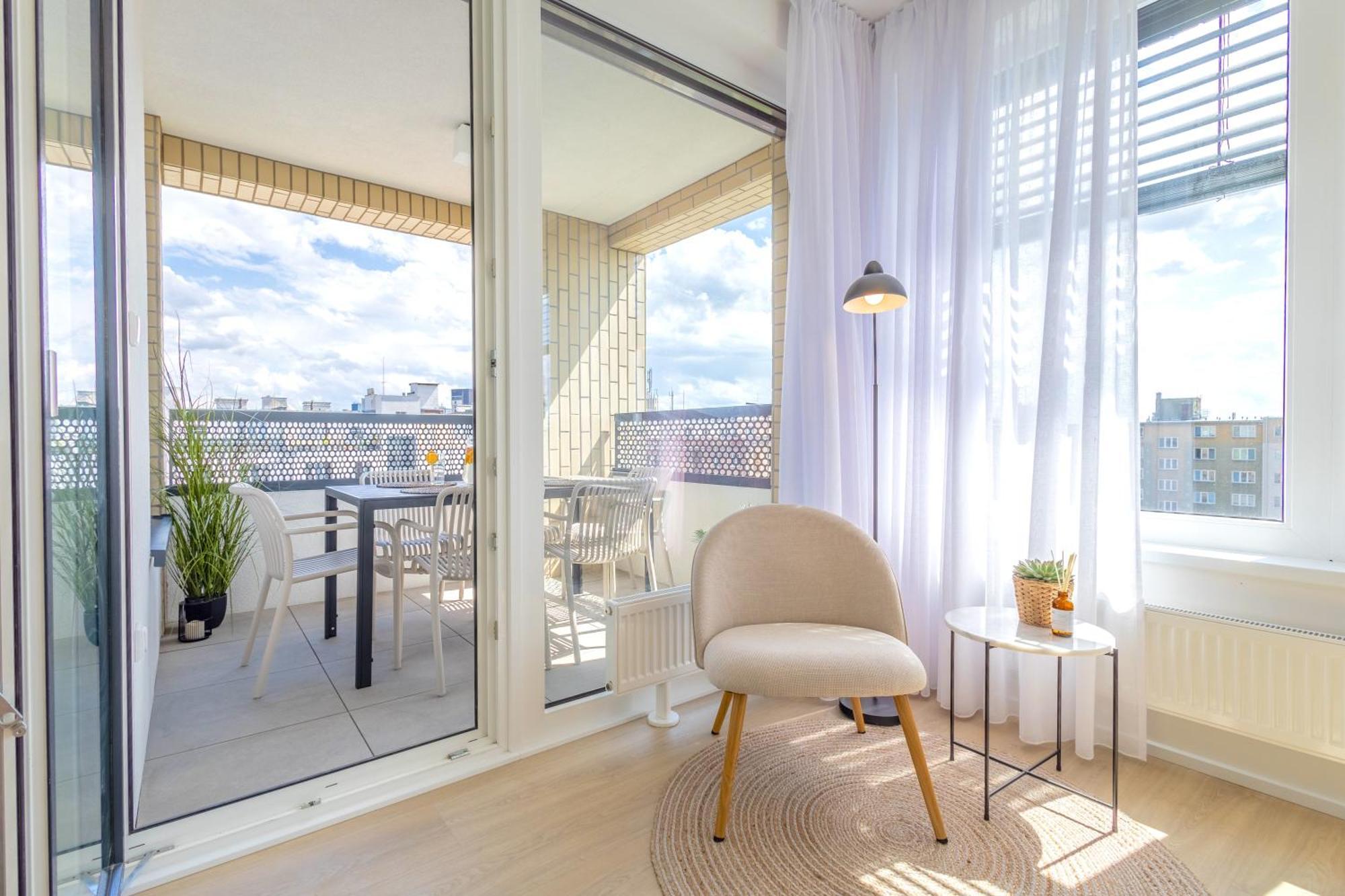 Bright 2Br - 4Th Floor, Balcony, Free Parking By Gravity Prague Praga Exterior foto